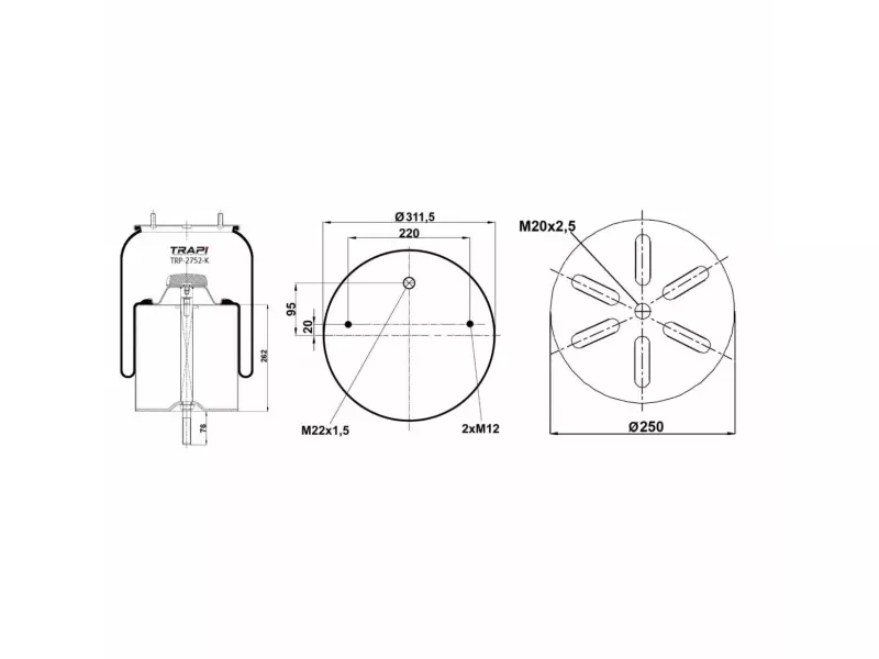 COMPLETE WITH METAL PISTON