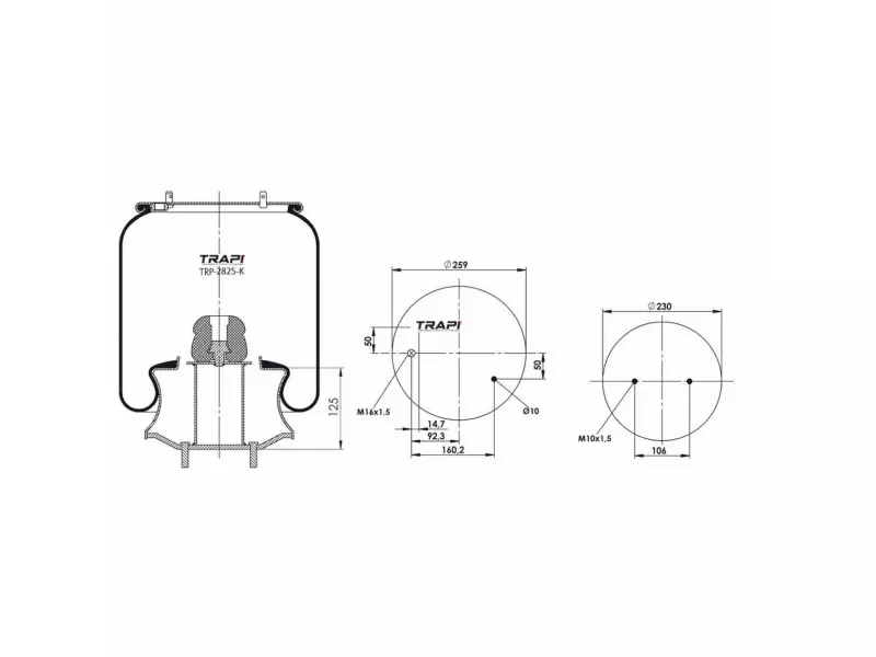 COMPLETE WITH METAL PISTON