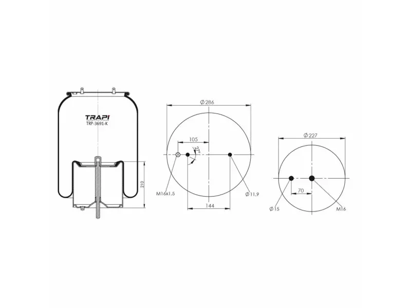 COMPLETE WITH METAL PISTON