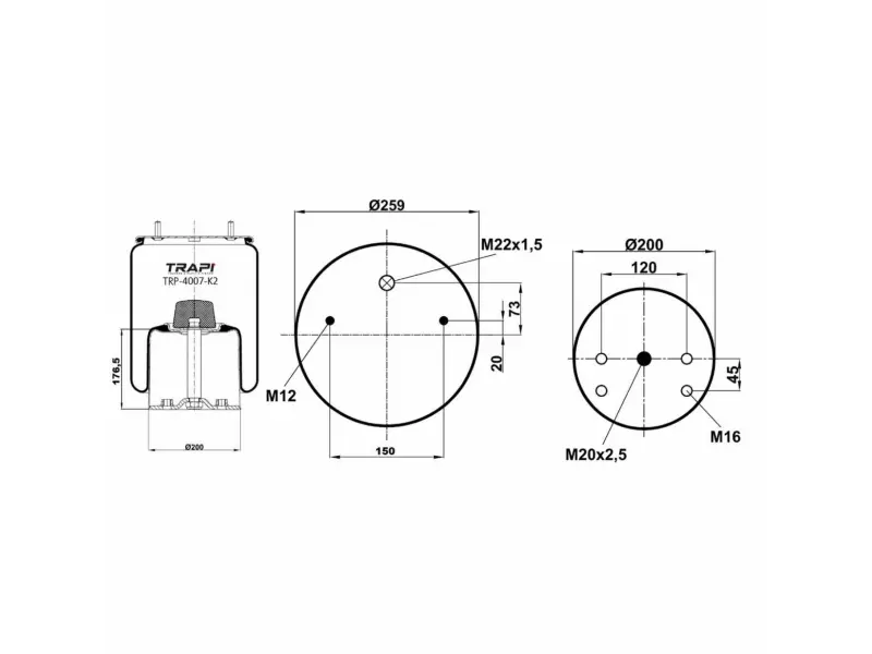 COMPLETE WITH METAL PISTON