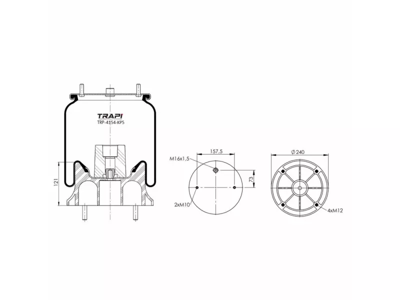 COMPLETE WITH PLASTIC PISTON