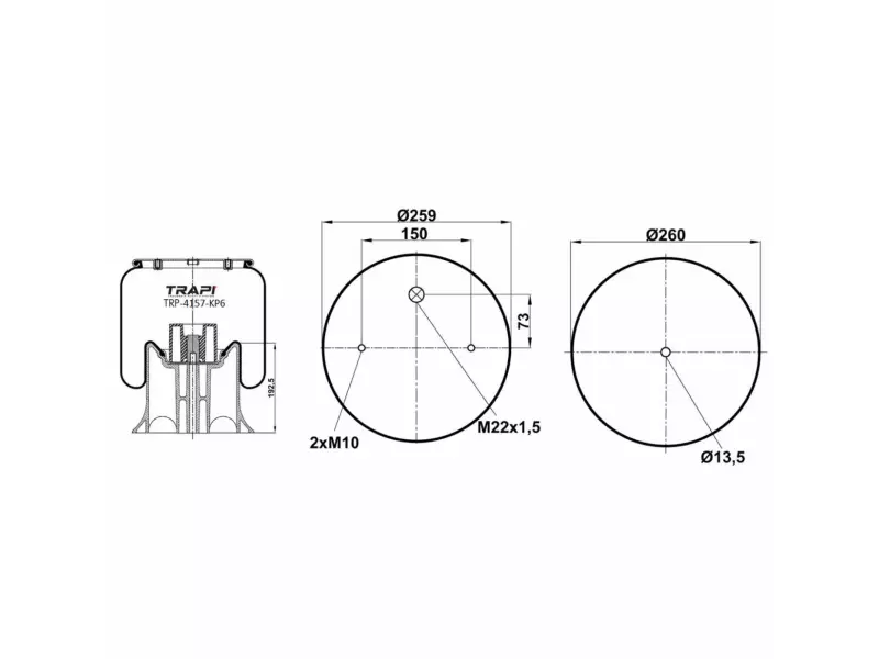 COMPLETE WITH PLASTIC PISTON