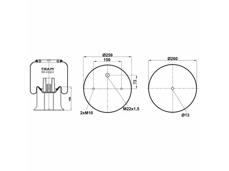COMPLETE WITH METAL PISTON