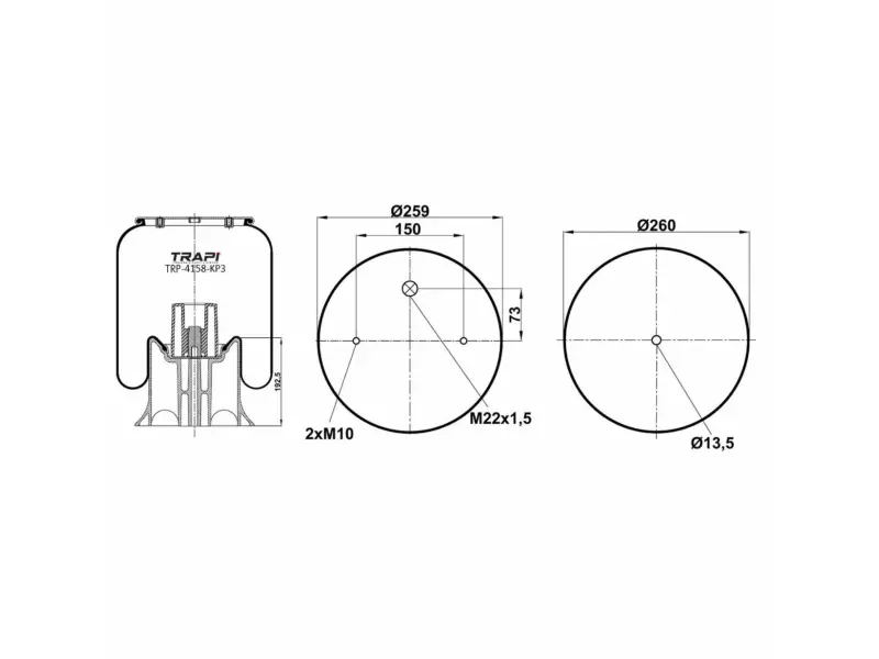 COMPLETE WITH PLASTIC PISTON