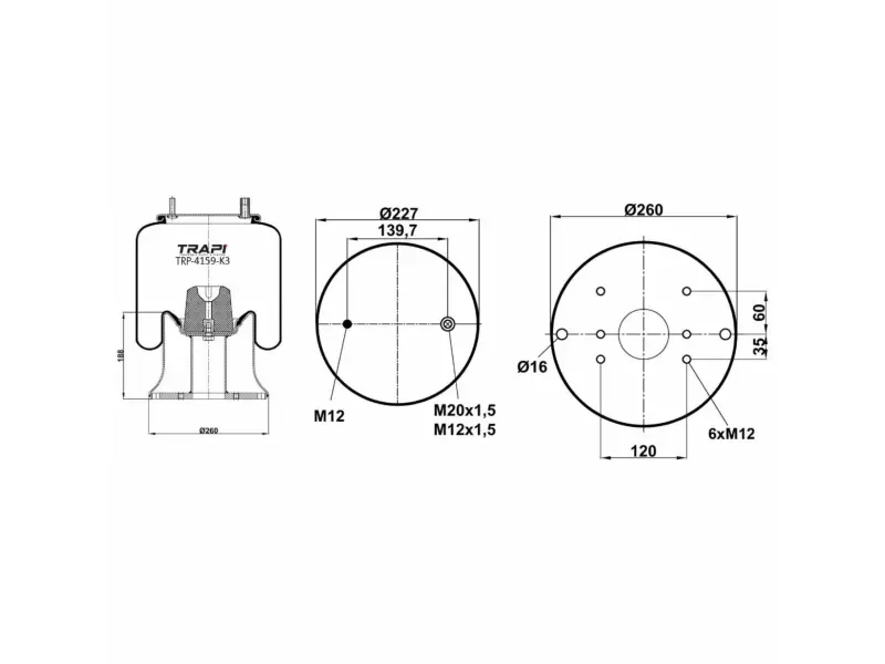 COMPLETE WITH METAL PISTON
