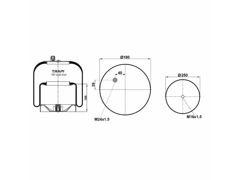 COMPLETE WITH METAL PISTON