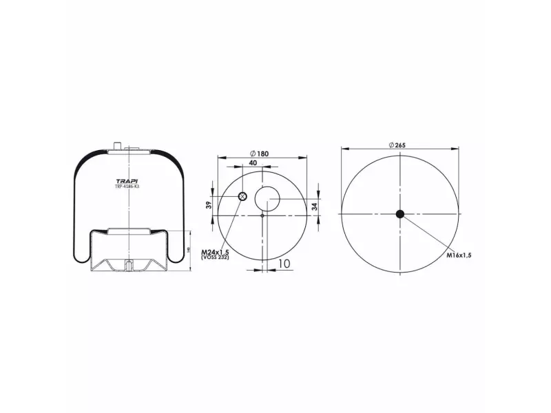 COMPLETE WITH METAL PISTON