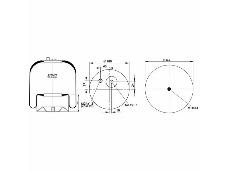 COMPLETE WITH METAL PISTON