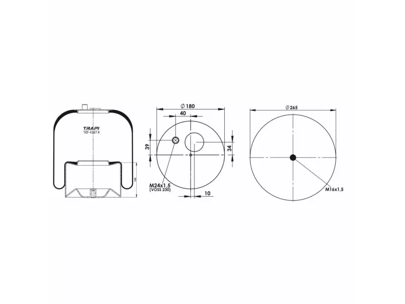 COMPLETE WITH METAL PISTON