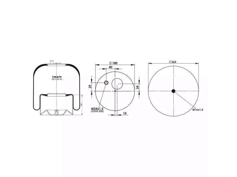 COMPLETE WITH METAL PISTON