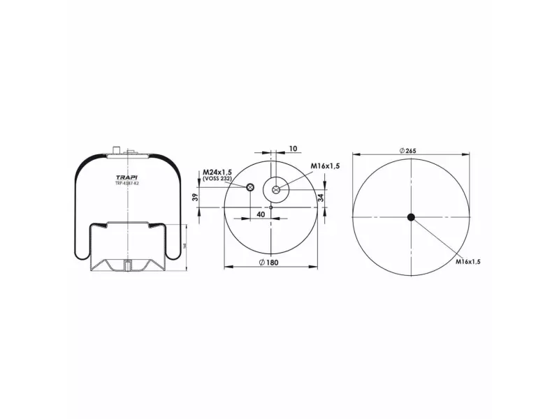 COMPLETE WITH METAL PISTON