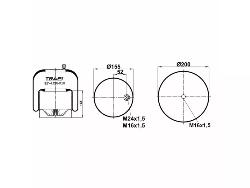 COMPLETE WITH METAL PISTON