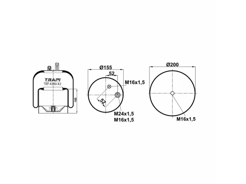 COMPLETE WITH METAL PISTON