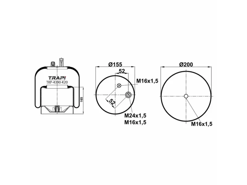 COMPLETE WITH METAL PISTON