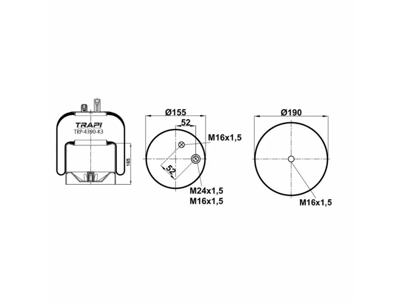 COMPLETE WITH METAL PISTON