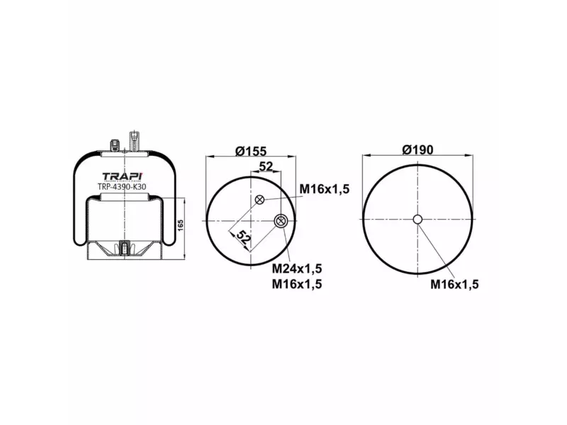 COMPLETE WITH METAL PISTON