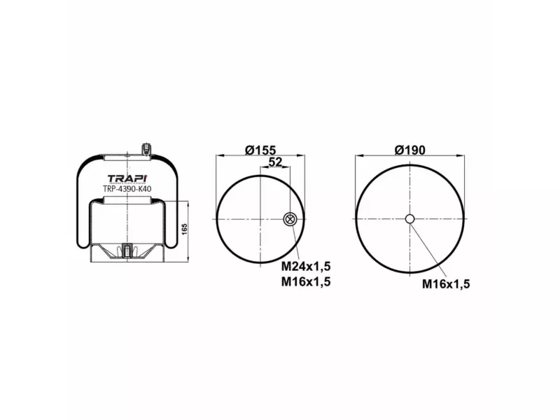 COMPLETE WITH METAL PISTON