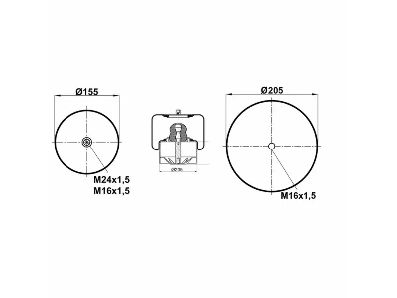 COMPLETE WITH METAL PISTON