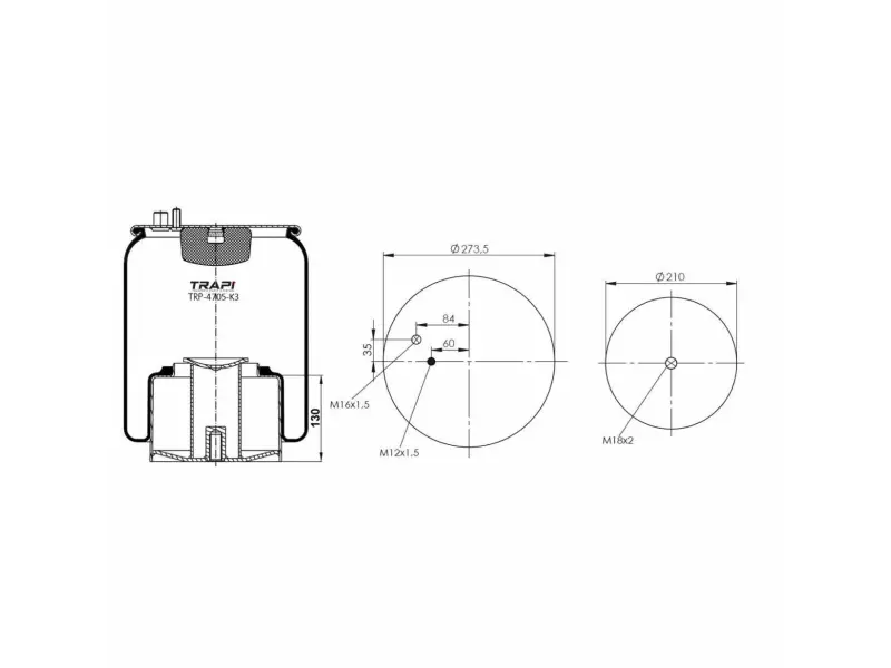 COMPLETE WITH METAL PISTON