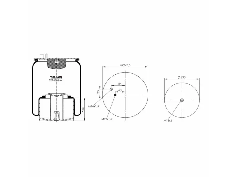 COMPLETE WITH METAL PISTON