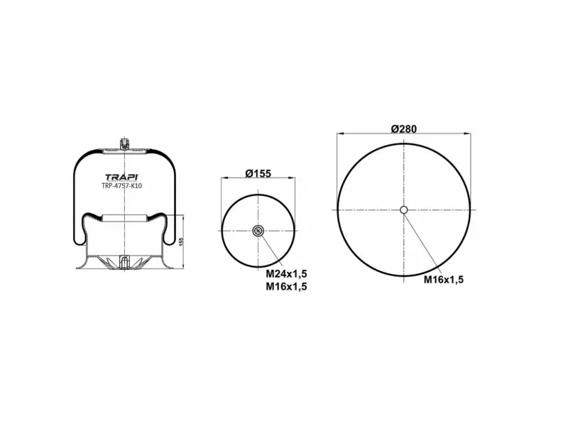 COMPLETE WITH METAL PISTON