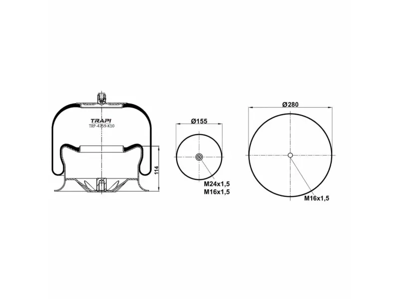 COMPLETE WITH METAL PISTON