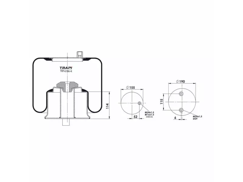 COMPLETE WITH METAL PISTON