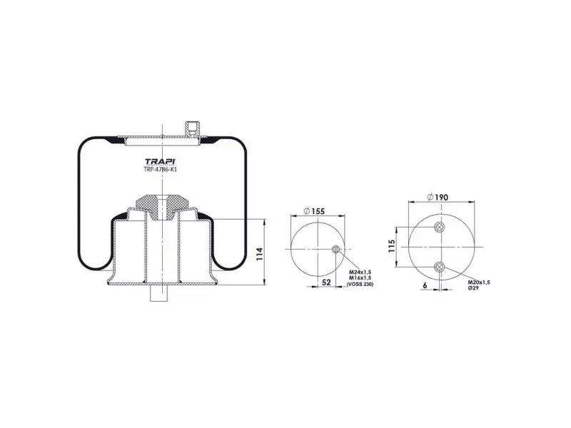 COMPLETE WITH METAL PISTON