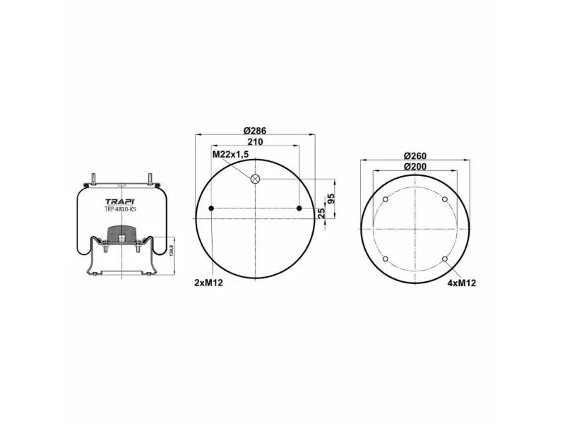 COMPLETE WITH METAL PISTON