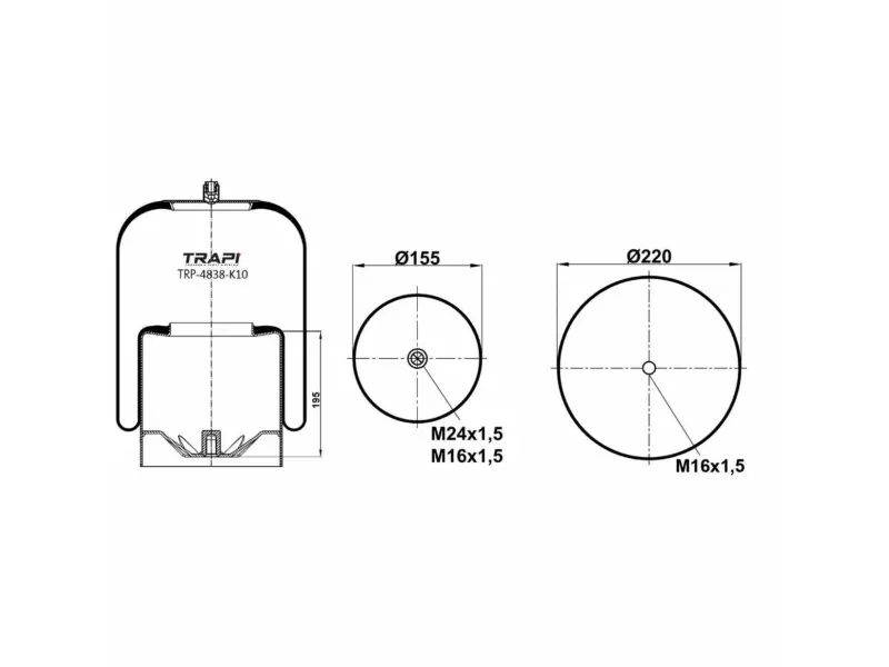 COMPLETE WITH METAL PISTON