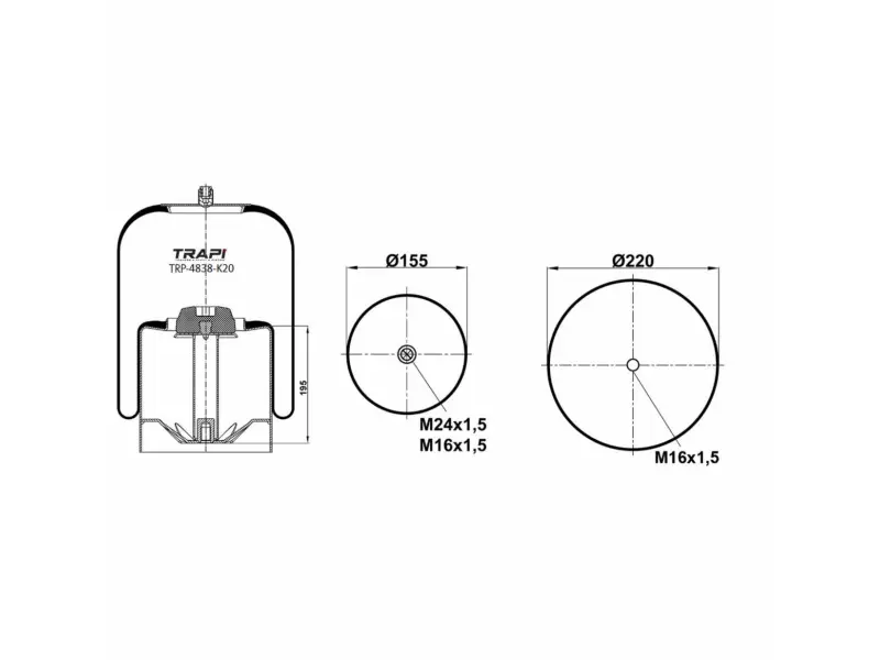 COMPLETE WITH METAL PISTON