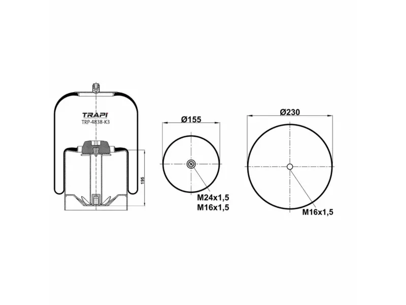 COMPLETE WITH METAL PISTON