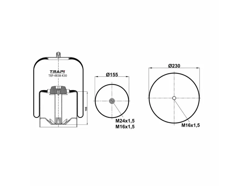 COMPLETE WITH METAL PISTON