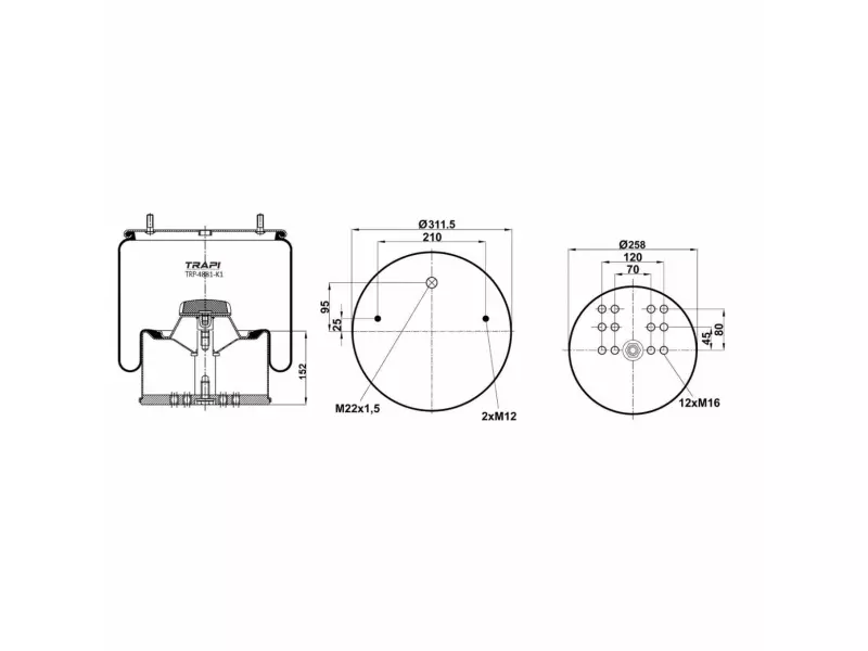 COMPLETE WITH PLASTIC PISTON