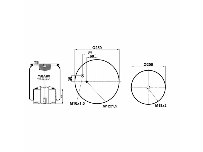 COMPLETE WITH METAL PISTON