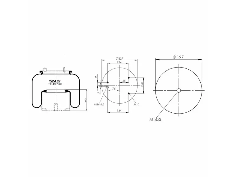 COMPLETE WITH METAL PISTON