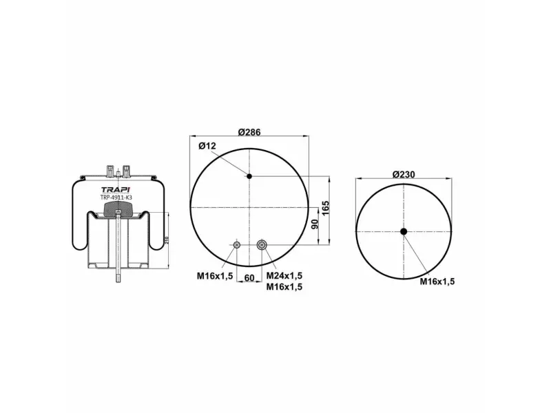 COMPLETE WITH METAL PISTON