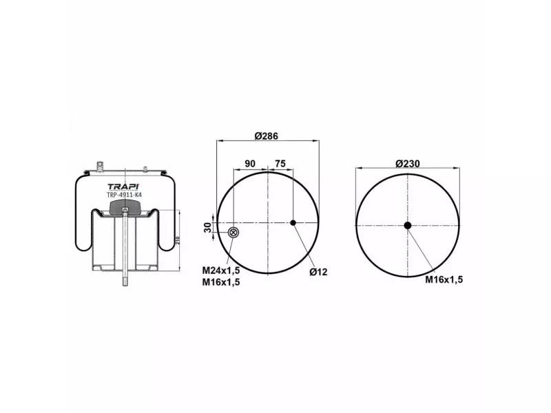 COMPLETE WITH METAL PISTON