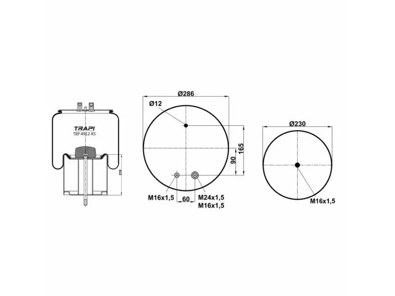COMPLETE WITH METAL PISTON