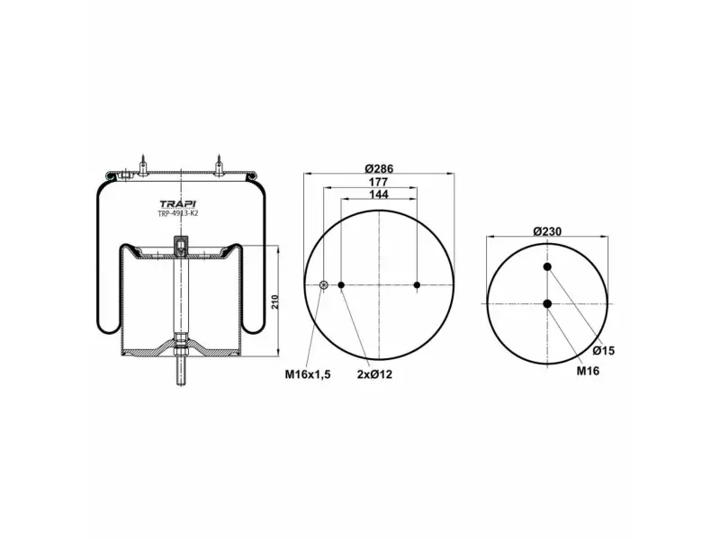 COMPLETE WITH METAL PISTON