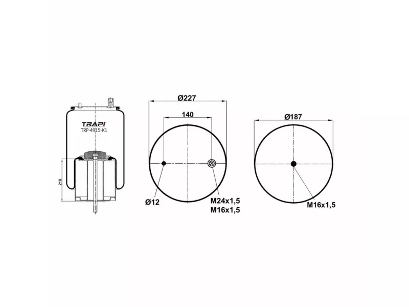 COMPLETE WITH METAL PISTON