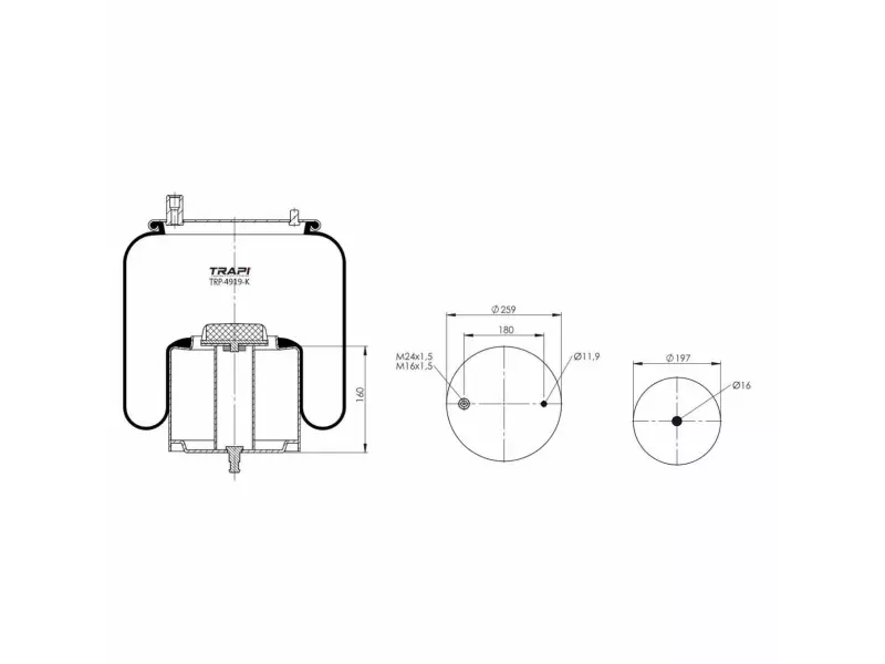 COMPLETE WITH METAL PISTON