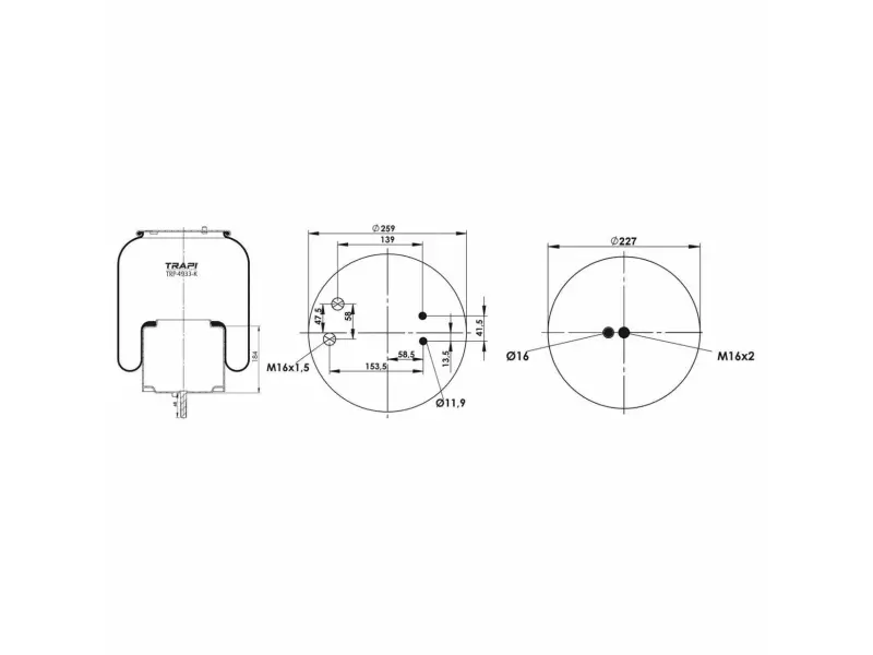 COMPLETE WITH METAL PISTON