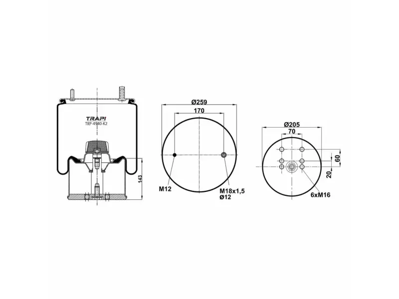 COMPLETE WITH METAL PISTON