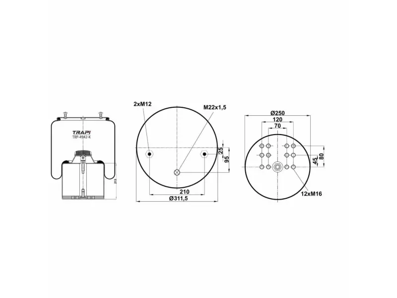 COMPLETE WITH METAL PISTON
