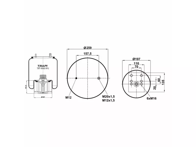 COMPLETE WITH PLASTIC PISTON