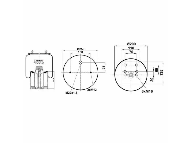 COMPLETE WITH PLASTIC PISTON