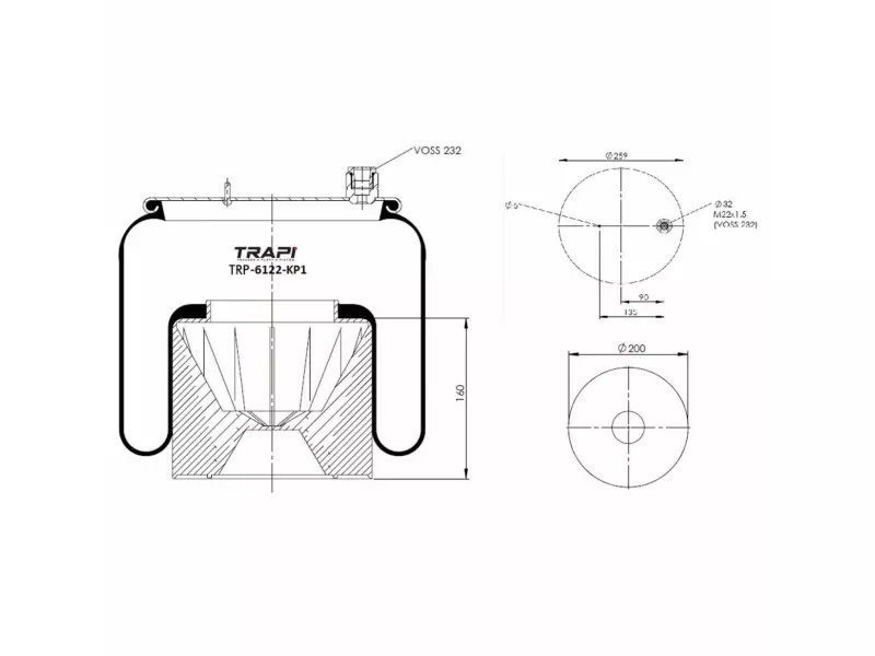 COMPLETE WITH METAL PISTON