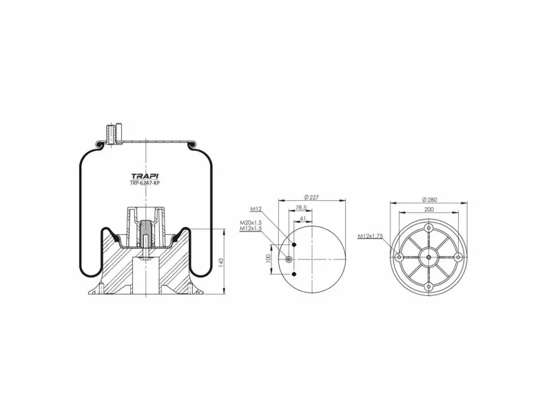 COMPLETE WITH PLASTIC PISTON