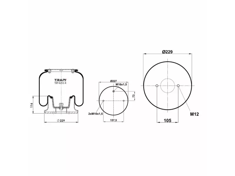 COMPLETE WITH METAL PISTON